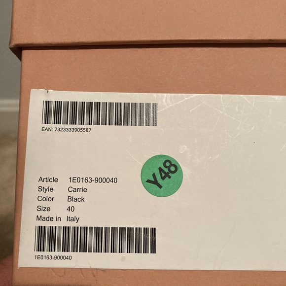 Acne Studios Carrie Wedge Bootie Black size 40 - Picture 15 of 15